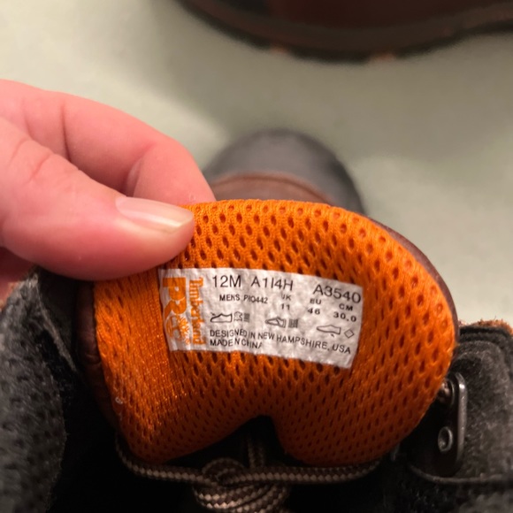 Timberland pro hiking boots with composite toe, and anti-fatigue main image 4